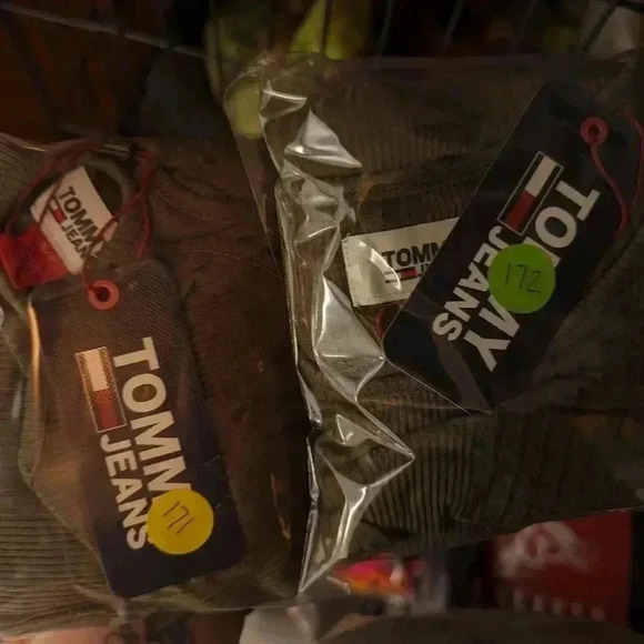 Tommy Jeans Women's Back Cutout Ribbed Long Sleeve Top Green Size Small NWT - Picture 11 of 13